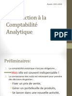 Introduction - Comptabilité Analytique