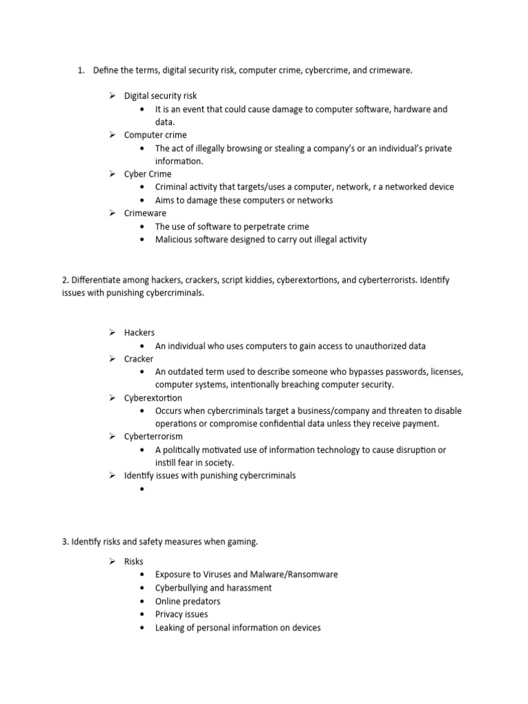 Fundamentals of programming pdf cybercrime security