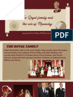 The Royal Family and The Role of Monarchy