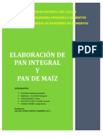 Elaboración de pan integral y de maíz en la UNCP