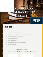 Pendahuluan - Islam Dan Hukum Islam