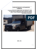 Proyecto Transporte Tatin Ford 350