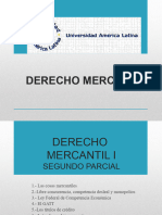 Derecho Mercantil I. 2do Parcial