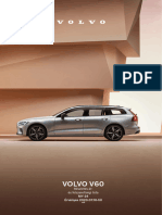 Volvo V60: Részletes Ár-És Felszereltségi Lista MY 24 Érvényes 2023.07.10-Től