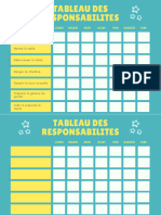 Tableau Des Responsabilites