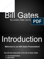 Bill Gates Presentation