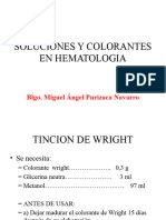 Semana 5 SOLUCIONES Y COLORANTES EN HEMATOLOGIA