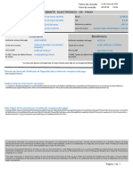 Ordenante Beneficiario: Comprobante Electrónico de Pago