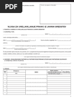 Vloga Za Prijavo Prebivalisca | PDF