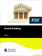 Stage 1 - Branch Banking