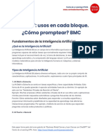 ChatGPT - Usos en Cada Bloque. ¿Cómo Promptear - BMC