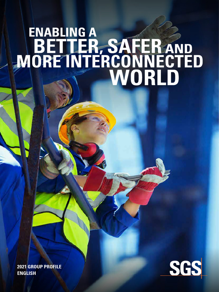 SGS Group Profile EN | PDF | Sustainability | E Commerce