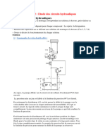 TD 2: Etude Des Circuits Hydrauliques