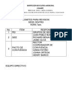 Comites Revision