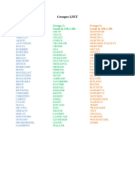 Groupes TD L1 SEF - 2020 - 21