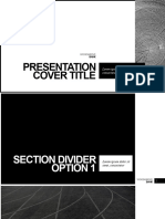 Presentation Cover Title