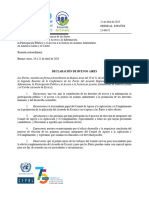 COP 2 Declaracion de Buenos Aires