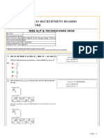 RRB Alp 9 Aug 2018 Shift 2 English