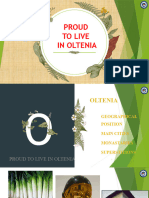 Proud To Live in Oltenia