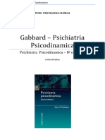 Gabbard - Psichiatria Psicodinamica