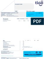 Factura: Datos de Tu Factura y Fecha de Pago: Valor Total A Pagar