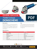 Ficha Tecnica Esmeril Angular DSM02 115