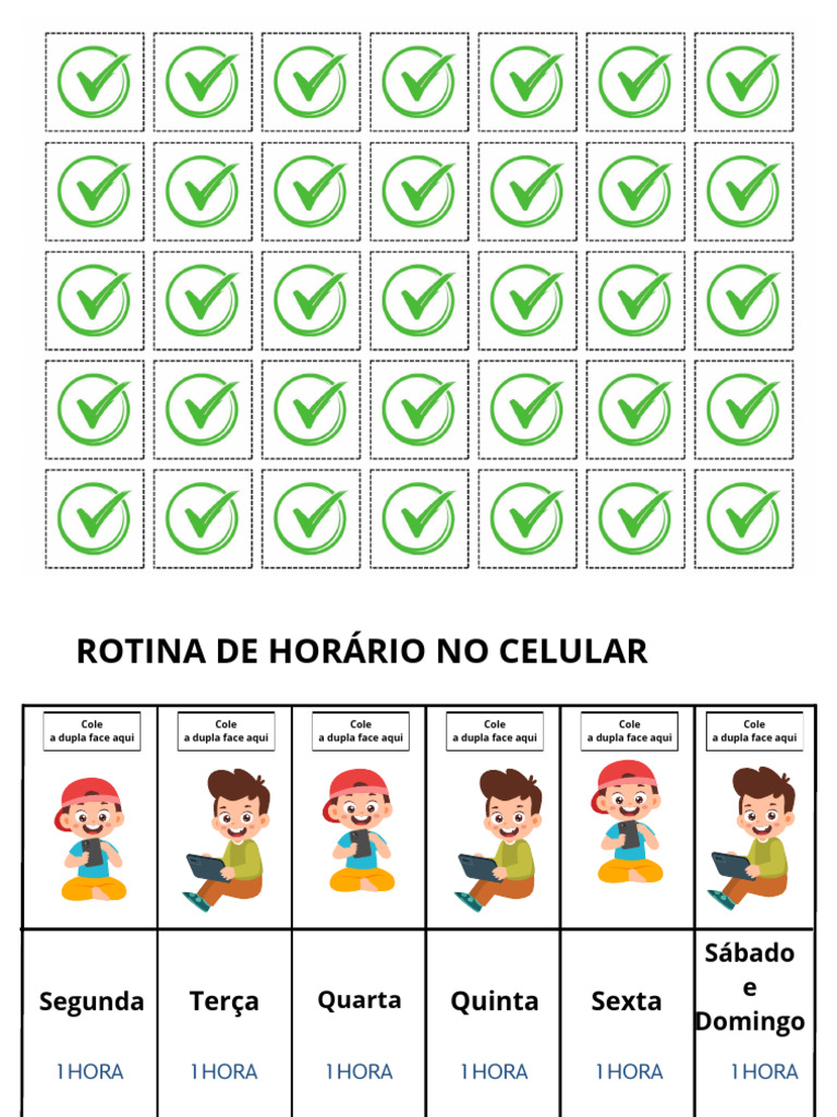 Rotina Diária Infantil e Adolescente | PDF