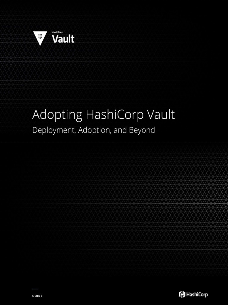Hashicorp Vault | Download Free PDF | Encryption | Backup