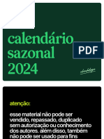 Calendário sazonal 2024 - checkdsgn