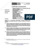 Resolución Final 039-2024/Iln-Cpc: Comisión de Protección Aconsumidor Sede Lima Norte EXPEDIENTE 571-2022/ILN-CPC