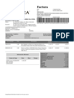 Factura: Inversiones CCSD Ecuador Cia Ltda