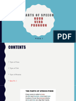 (Done) Parts of Speech Verb Noun