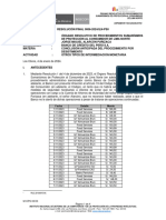 Órgano Resolutivo de Procedimientos Sumarísimos de Protección Al Consumidor de Lima Norte