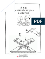 خ ح ج Harfleri Çalişma Fasikülü: Rabia ÇETİN @dinegitimim