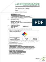 PDF Hoja de Seguridad Detergente Liquido Daryza - Compress