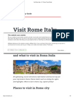 Visit Rome Italy - N°1 Rome Travel Guide