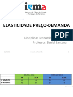 Elasticidade Preço-Demanda