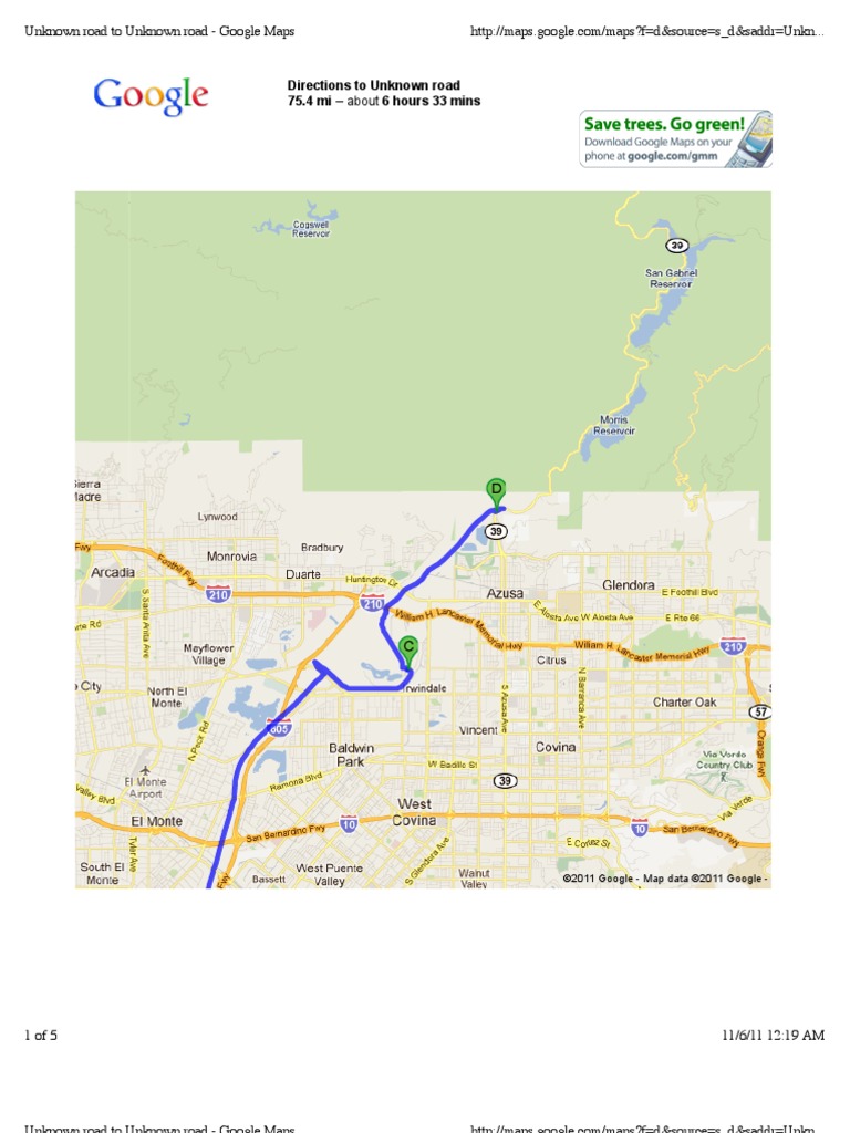 Route Map San Gabriel River Trail - 1702878213