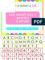 Letras para Leo, Construyo y Escribo