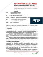 Informe #.. Sobre Apelacion de Resolución de Gerencia para Nulidad de Papeleta