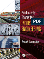 223 Productivity Theory For Industrial Engineering Ryspek Usubamatov Edisi 1 2018