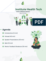 Vision & Mission - Health Tech Spring 2024