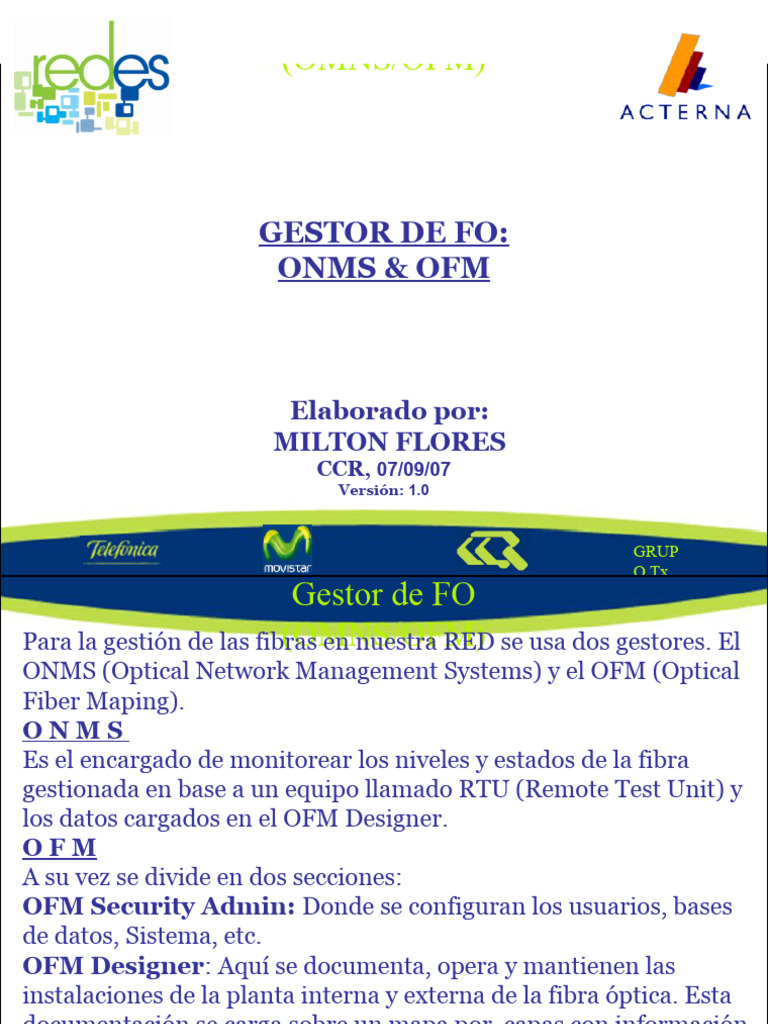 Manual Básico ONMS | Descargar gratis PDF | Informática | Software
