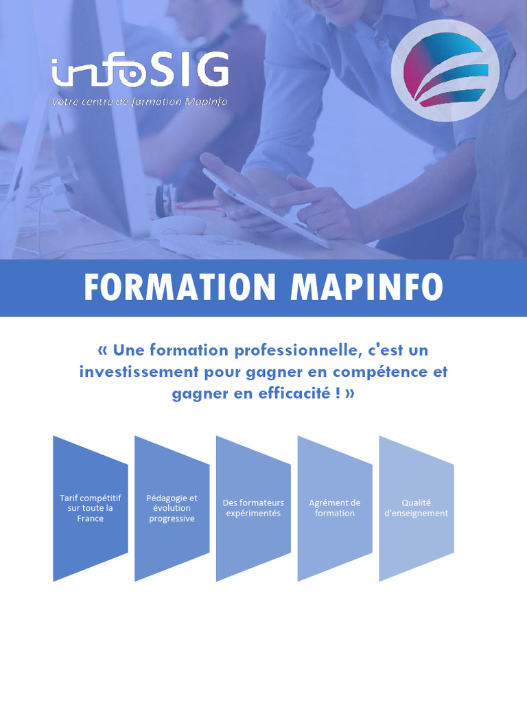 Formation MapInfo : Initiation SIG | PDF | Système d'information ...