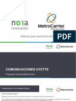 Comunicaciones Hyette Best Effort 50 Mbps 18 Sitios