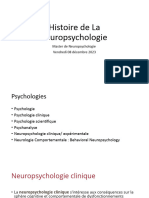 Histoire de La Neuropsychologie - PR El Alaoui