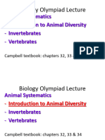 Animal Systematics - 1