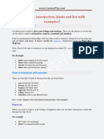 Interjection PDF