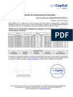 Cotizaciones AFP