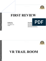 VR Trail Room 8th Sem